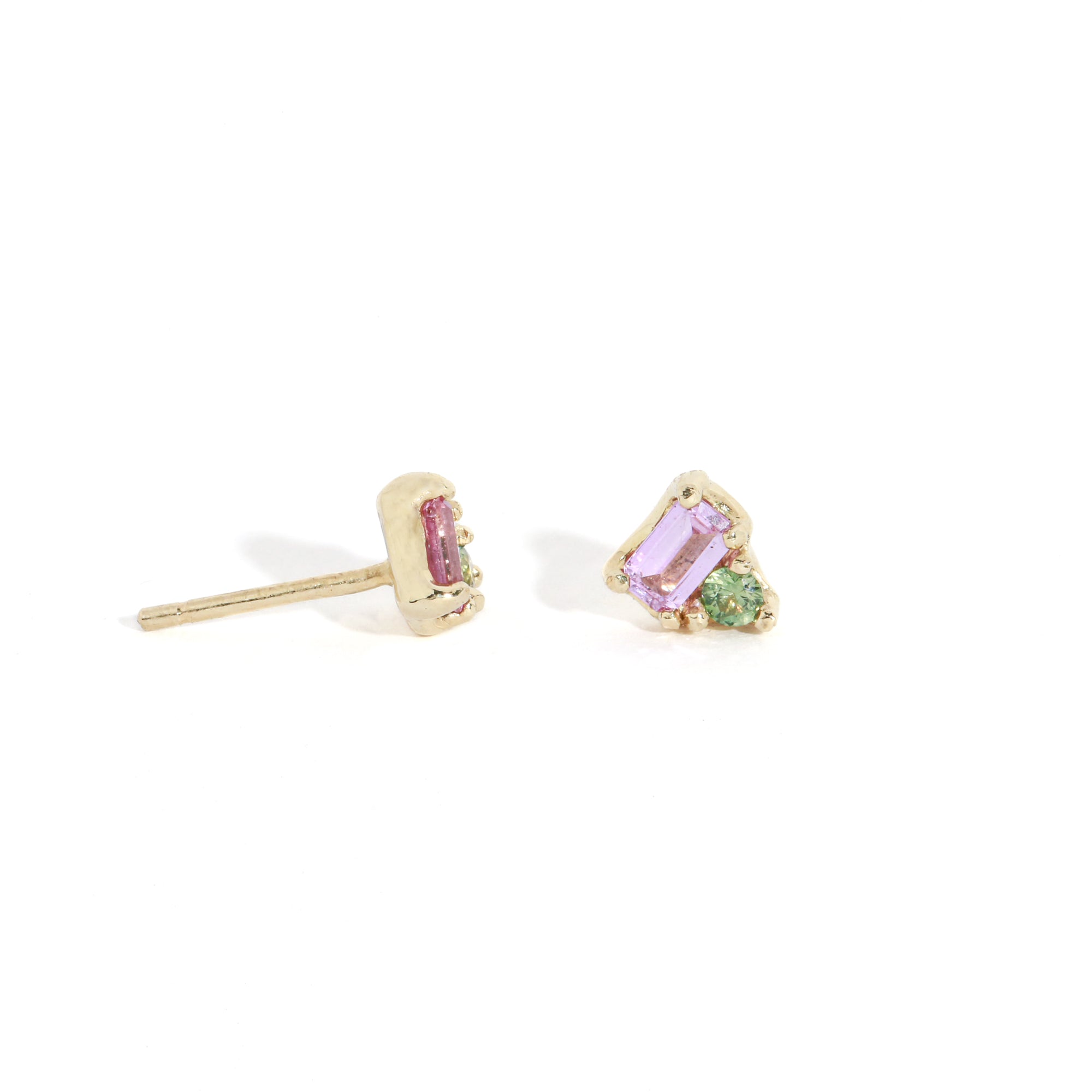 Wink Lilac Sapphire Earrings