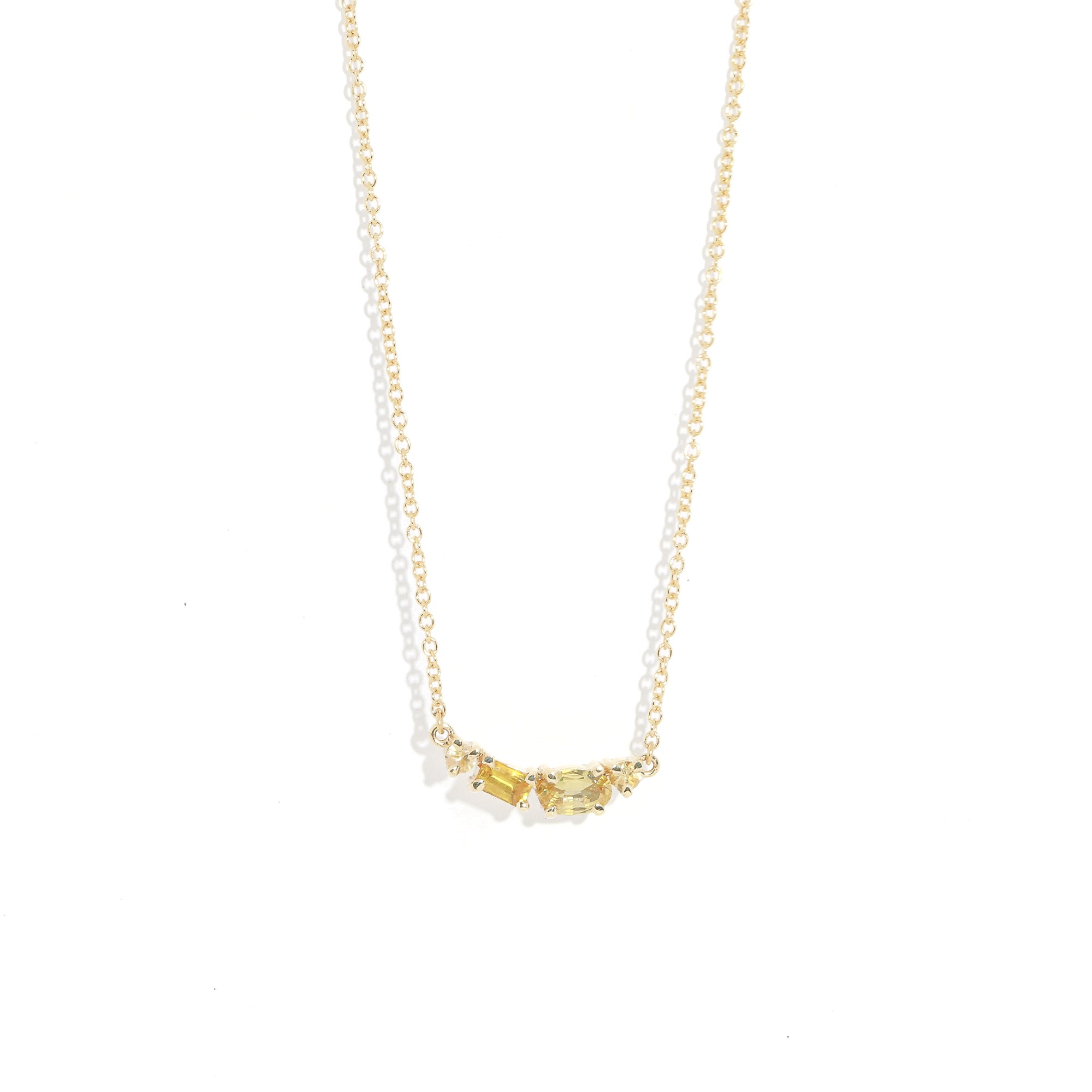 Marigold Sapphire Necklace