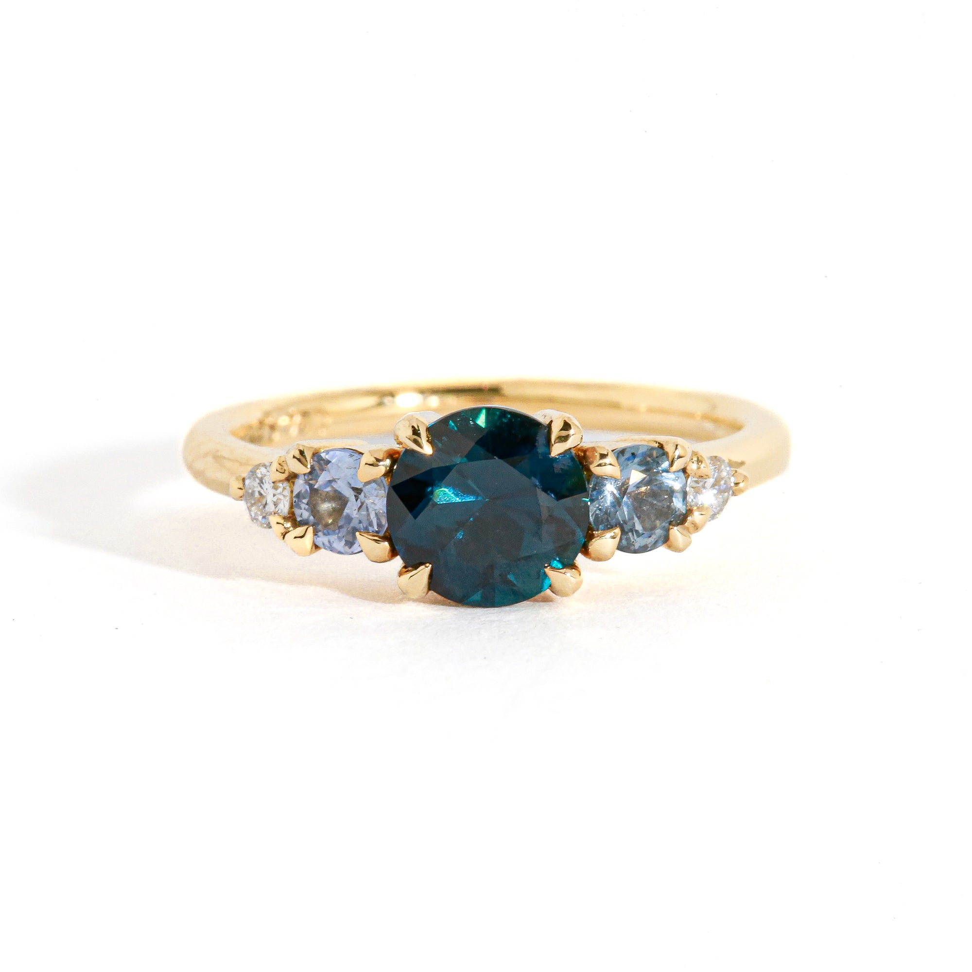 Elara Sapphire and Diamond Ring