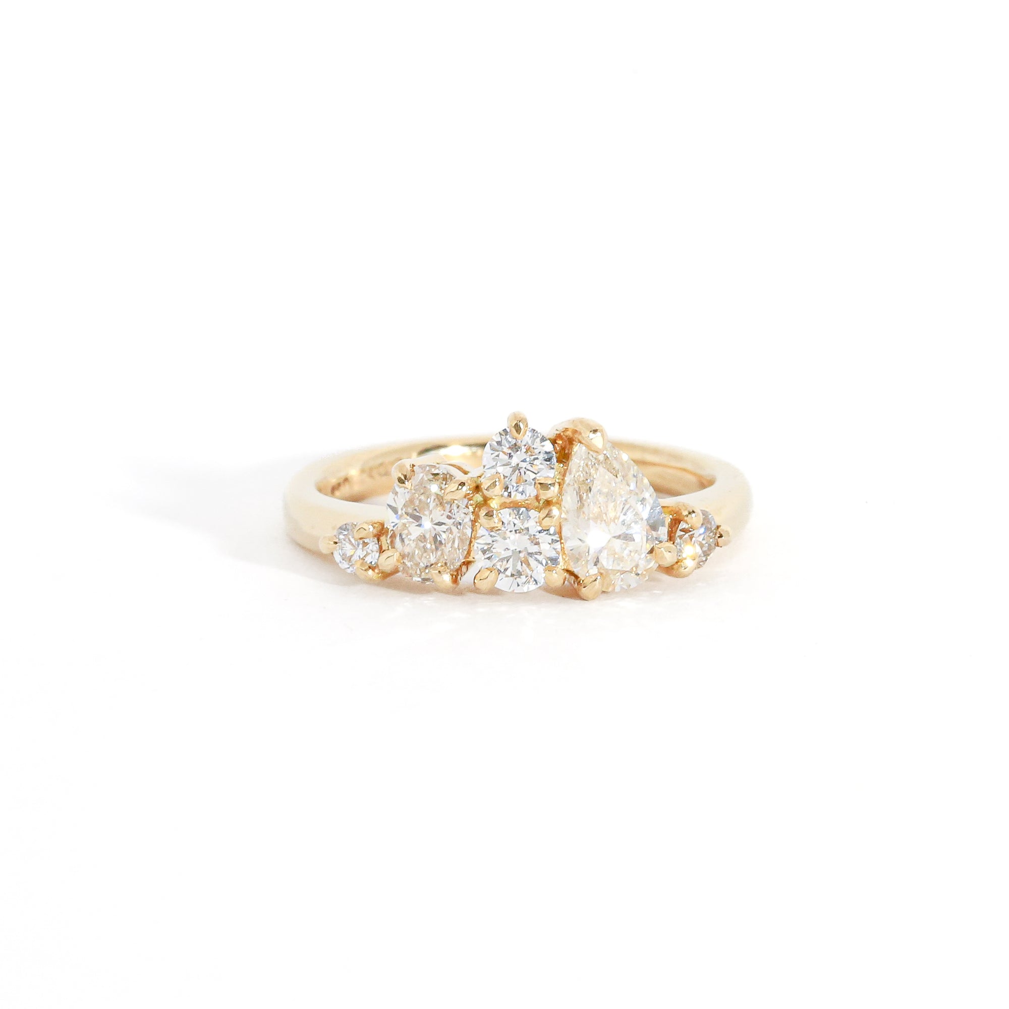 Cloud Mountain Diamond Ring