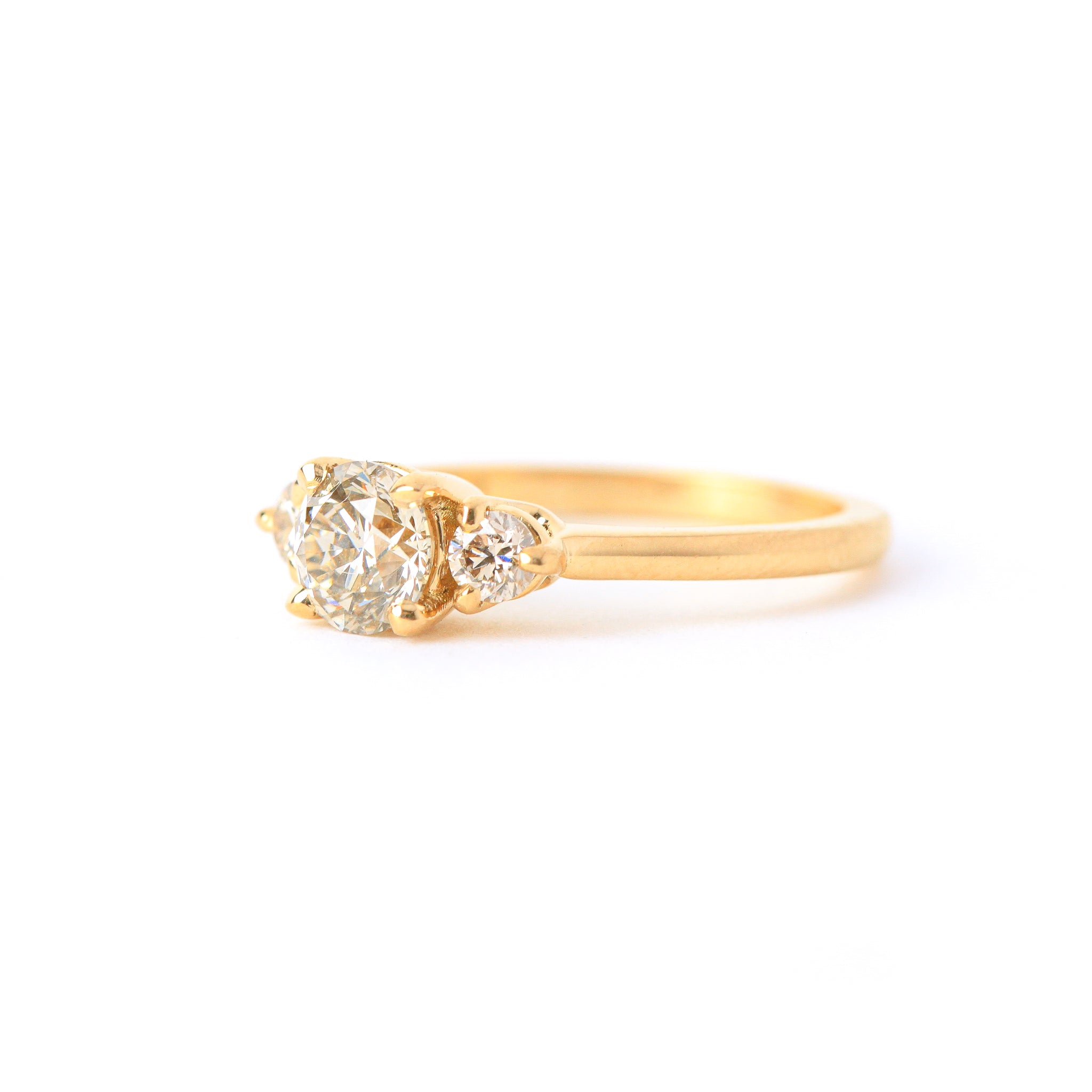 Hearts Diamond Ring