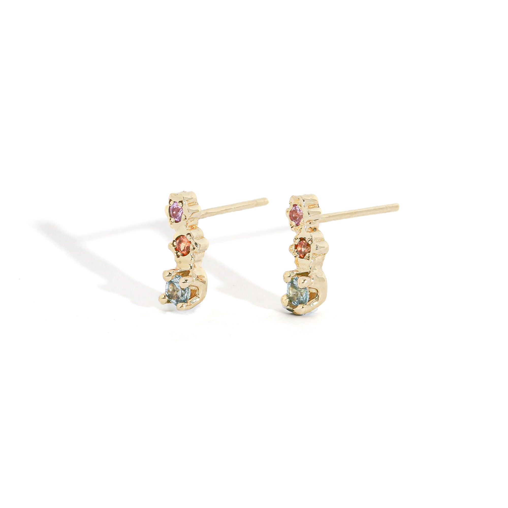 Wildflower Sapphire Studs