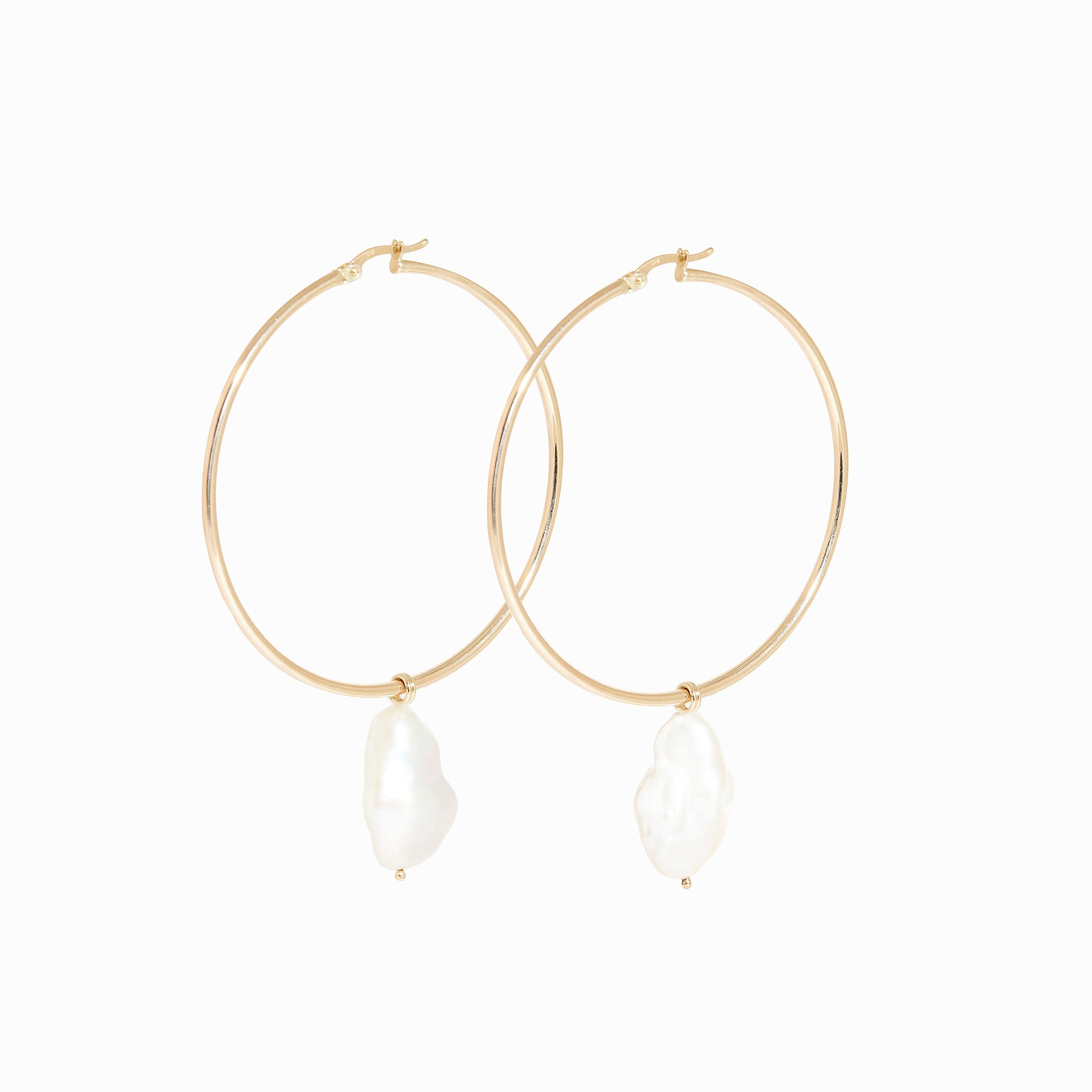 Discover more than 114 pearl hoop earrings target super hot  seveneduvn